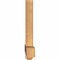 Ekena Millwork Eugene Smooth Timber Gable Bracket, Western Red Cedar, 84"W x 24"H x 3 1/2"D x 3 1/2"F, 7/12 Pitch GBW084X24X0404EUG00SWR - alternate 4
